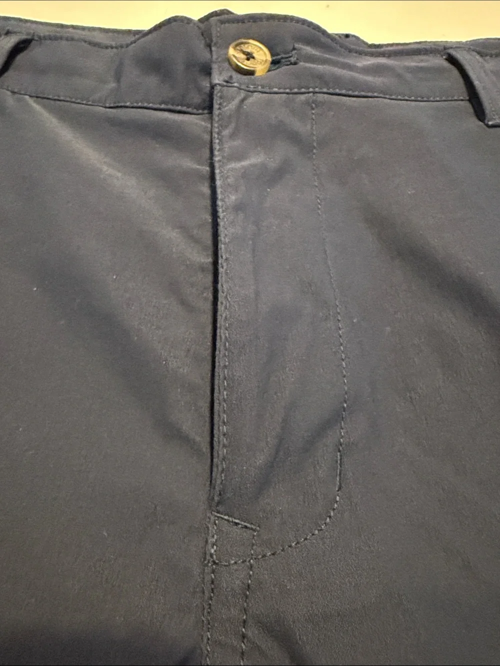 The North Face Men's Navy Flat-Front Chino Shorts